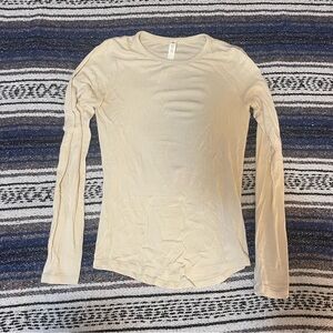 Lululemon long sleeve ribbed top